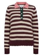 Nuciara Riette Stripe Pullover Nümph Brown