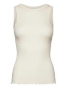 Rwbeatrice Sl Boxer Top Rosemunde White