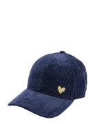 Pcjenny Velvet Emb. Cap Fc D2D Pieces Navy