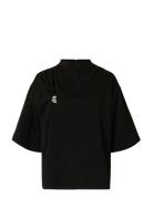 Slfria 2/4 Ss Top Selected Black