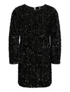 Kogconfidence Life Ls Seq Flrd Dress Jrs Kids Only Black