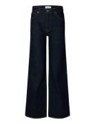 Slfwide Bea-Kori Hw Jeans Noos Selected Navy