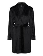 Robe Short Velours Quilt Hunkemöller Black