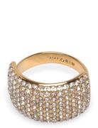Aspen Crystal Ring Gold-Plated Pilgrim Gold