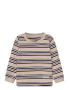 T-Shirt Ls Stripe En Fant Patterned