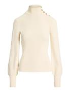 Cotton Modal-Ls Mn Top Lauren Ralph Lauren Cream