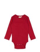 Body L/S Modal Petit Piao Red