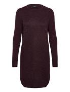Vmmdoffy Ls O-Neck Dress Ga Noos Vero Moda Maternity Burgundy
