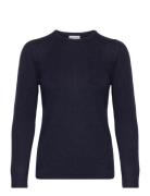 Basic Sweater Loose Sweater Davida Cashmere Navy
