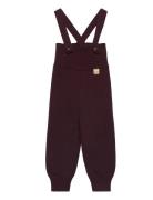 Ppdag High Strap Pants Knit Petit Piao Burgundy