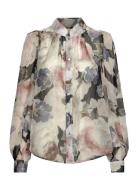 Organza Blouse By Ti Mo Cream