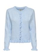 Jdyletty L/S On Frill Cardigan Knt Noos JDY Blue