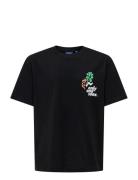 Osjfred Laurent Flow. Rlx Ss Jrs Noos ONLY & SONS Black