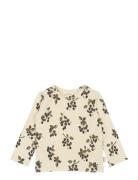T-Shirt L/S Printed Petit Piao Cream