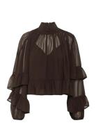 Gzmio Blouse Gestuz Brown