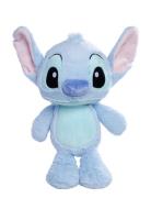 Disney Flopsies Stitch, 25Cm Simba Toys Blue