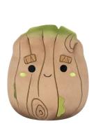 Squishmallows 20 Cm Marvel Groot Cdu Squishmallows Beige
