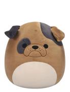 Squishmallows 40 Cm P24 Loafer Bulldog Squishmallows Brown