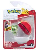 Pokemon Clip N Go Sprigatito With Repeat Ball Proxy Patterned