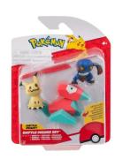 Pokemon Battle Figure 3 Pk Mimikyu/Porygon/Croagun Proxy Patterned