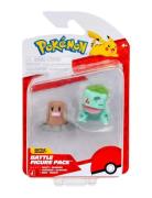 Pokemon Battle Figure Diglett/Bulbasaur Proxy Brown