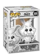 Funko Pop Vinyl Sketched - White Rabbit Funko White
