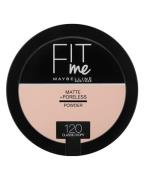 Maybelline Fit Me Matte + Poreless Powder - 120 Classic Ivory 14 g