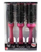 Hot Brush Trio Kit Dark Red (U)