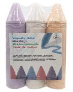 Kreativ Giga Farvekridt Lilla   3 stk.