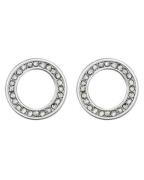 Everneed Crystal Sølvfarvet m. Hvide Sten (U)