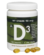 Berthelsen Naturprodukter - D3 90mcg   120 stk.