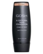 Gosh X-Ceptional Wear Foundation 18 Sunny 30 ml