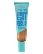 Rimmel London Kind & Free Glow It Up Moisturising Skin Tint 410 Latte ...