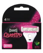 Wilkinson Sword Quattro For Women Blades   3 stk.