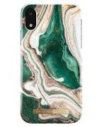 iDeal Of Sweden Cover Golden Jade Marble iPhone XR (U) (Stop Beauty Wa...