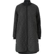 Women's Padded Quilt Coat Black