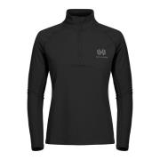 Virdja Half Zip LS Top Women's Black beauty