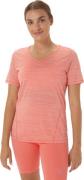 Women's Race V-Neck SS Top Papaya/Guava