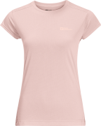 Jack Wolfskin Women's Prelight Short-Sleeve Rose Smoke