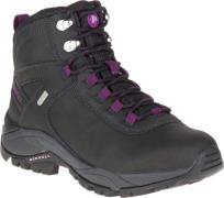 Merrell Women's Vego Mid Leather Waterproof BLACK/GLOXINIA