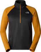 Men's 1/4 Zip Run Fleece ASPHALT GREY HR/CTRNYLW