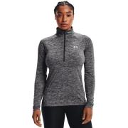 Under Armour Women's Tech 1/2 Zip Twist Jet Gray