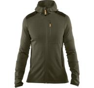 Men's Keb Fleece Hoodie Laurel Green-Deep Forest