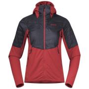 Women's Senja Midlayer Hood Jacket Light Dahlia Red/Solid Charcoal