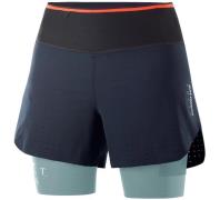 Salomon Women's S/Lab Ultra 2in1 Shorts Night Sky/Cameo Blue