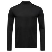 super.natural Men's Base Turtle Neck 175 Jet Black