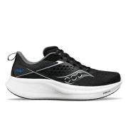 Saucony Men's Ride 17 Wide Black/White