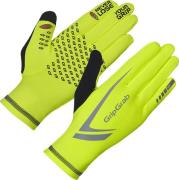 Running Expert Hi-Vis Touchscreen Winter Gloves Fluo Yellow