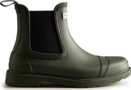 HUNTER Women's Commando Chelsea Boot Dark Olive