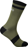 POC Lure MTB Sock Long Epidote Green/Uranium Black